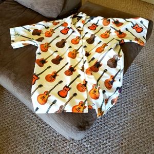 GIBSON GUITARS MENS BOWLING SHIRT